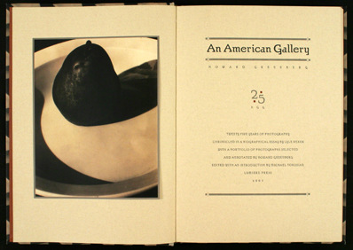 Howard Greenberg - An American Gallery (LIMITED EDITION)